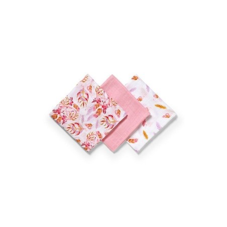 BAMBUS LAPID 70x70 cm, 3 tk, ROOSA