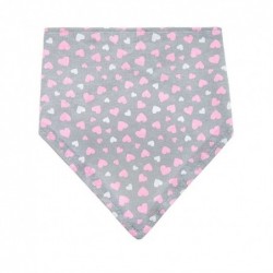 Beebi bandana 100% puuvill (1 tk), HEARTS