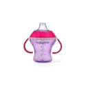 Pehme tilaga mittevalguv tass 180 ml roosa
