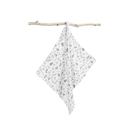 Musliin lapp 70x80 cm – mets valge