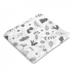 Musliin lapp 70x80 cm – mets valge