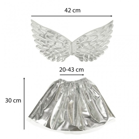 Hõbedane ükssarviku kostüüm