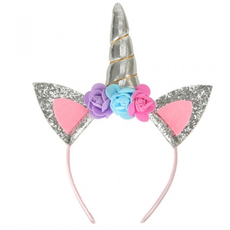 Hõbedane ükssarviku kostüüm