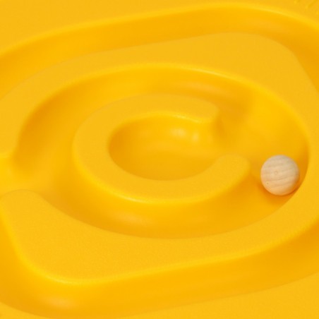 Tasakaalu laud labürint, kollane