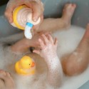 Vannitoa mänguasi topsik ja part + seebidosaator