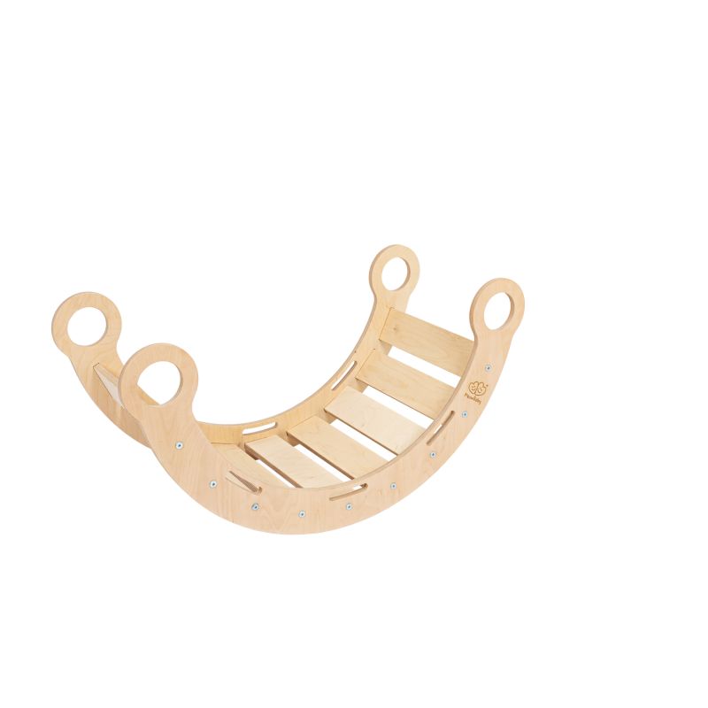 Väike puidust Dream Rocker tasakaalukiik ronimiskaar