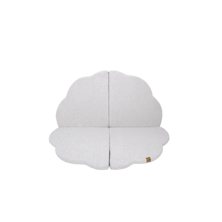 Kokkuvolditav pehme mängumatt Cloud Bearly valge