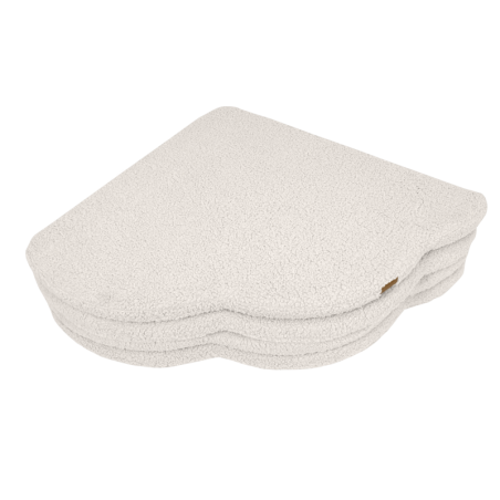 Kokkuvolditav pehme mängumatt Cloud Bearly kreem