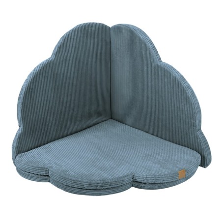 Kokkuvolditav pehme mängumatt Cloud Aesthetic türkiis