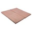 Kokkuvolditav pehme mängumatt 120x120 cm, Aesthetic Powder pink