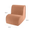 Laste tugitool Slimcord, Brick