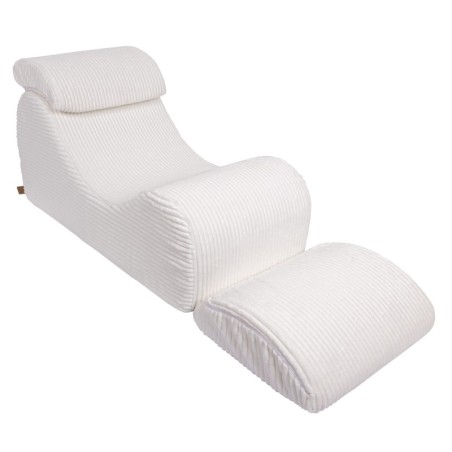 Wave Lounger laste tugitool Furrycord valge