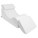 Wave Lounger laste tugitool Boucle valge
