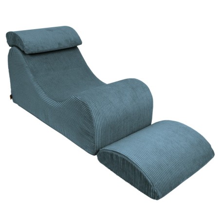Wave Lounger laste tugitool Aesthetic türkiis
