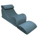 Wave Lounger laste tugitool Aesthetic türkiis