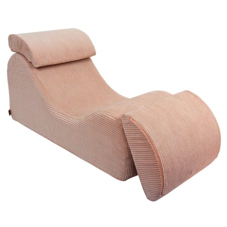 Wave Lounger laste tugitool Aesthetic powder rose