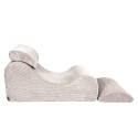 Wave Lounger laste tugitool Aesthetic kreem
