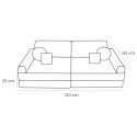Laste mooduldiivan Plus Slimcord, kreem