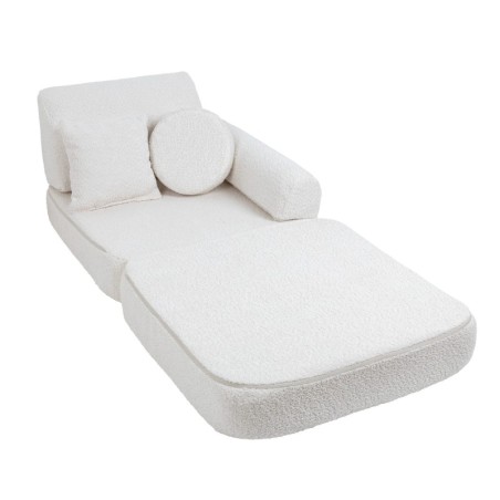 Laste mooduldiivan Plus Boucle, valge