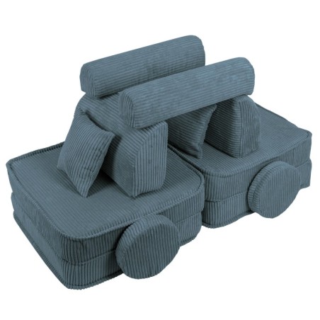 Laste mooduldiivan Plus Aesthetic, türkiis