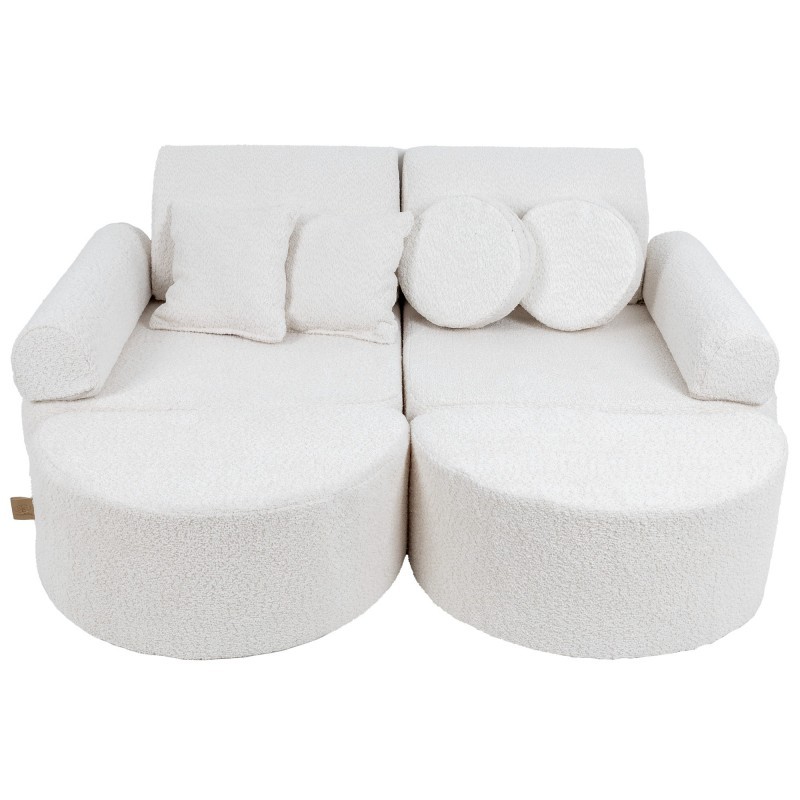 Laste mooduldiivan Max Boucle, valge
