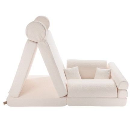 Laste diivan moodulid Boucle, Premium, valge