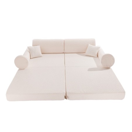Laste diivan moodulid Boucle, Premium, valge