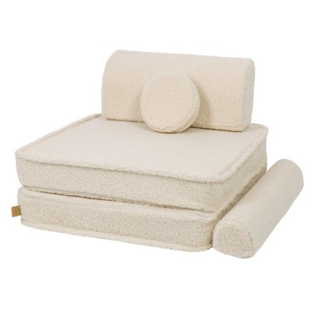 Laste diivan Bearly Premium, kreem