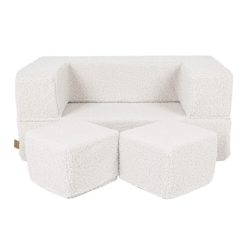 Laste diivan Bearly Cube, kreem