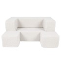 Laste diivan Bearly Cube, kreem