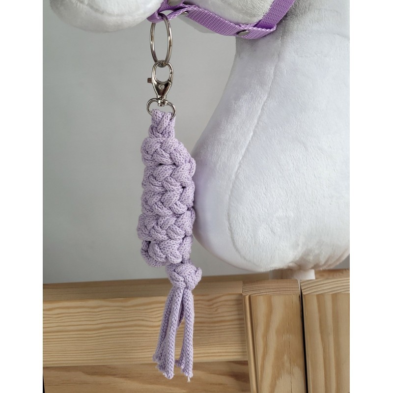 Hobihobuse punutud nöör päitsetele, lilla