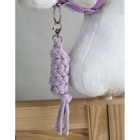 Hobihobuse punutud nöör päitsetele, lilla