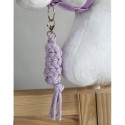 Hobihobuse punutud nöör päitsetele, lilla