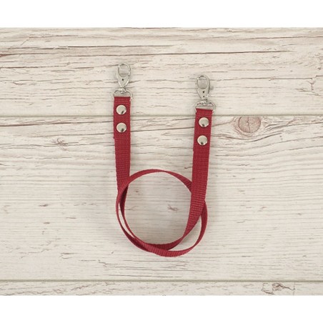 Hobihobuse ratsmed päitsetele, burgundy