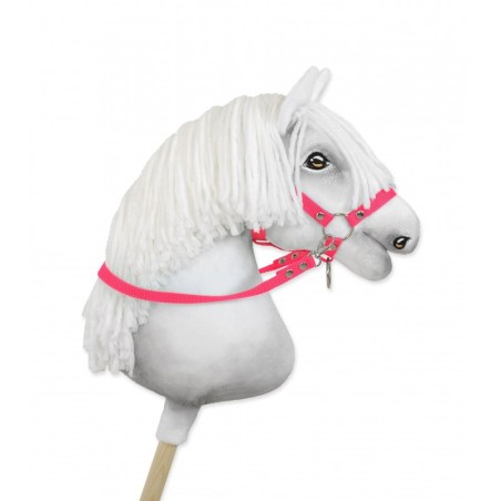 Hobihobuse ratsmed päitsetele, neoon roosa