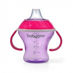 Pehme tilaga mittevalguv tass 180 ml roosa