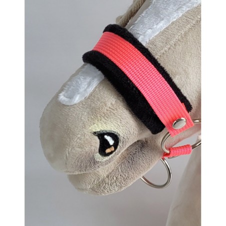 A3 hobihobuse päitsed reguleeritavad pehmendusega, neoon roosa / must