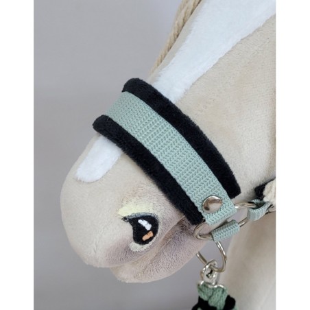 A3 hobihobuse päitsed reguleeritavad pehmendusega, salvei / must