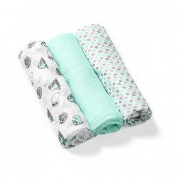 BAMBUS lapid 70x70 cm, 3 tk, MINT