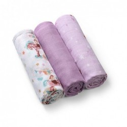 BAMBUS lapid 70x70 cm, 3 TK, LILLA