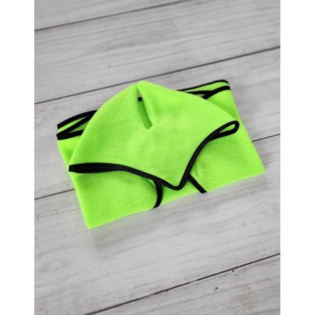 A4 hobihobuse fliistekk + kõrvad, neoon roheline