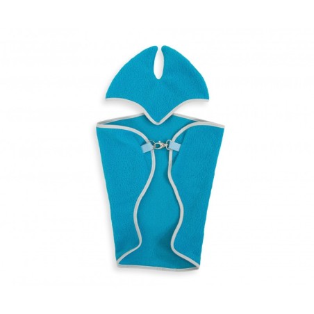 A4 hobihobuse fliistekk + kõrvad, türkiis