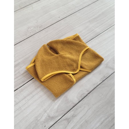 A3 hobihobuse fliistekk + kõrvad, sinepikollane