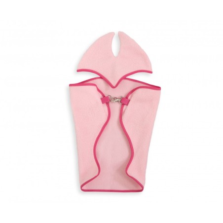 A3 hobihobuse fliistekk + kõrvad, heleroosa