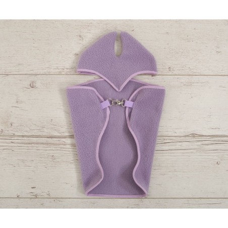 A3 hobihobuse fliistekk + kõrvad, violet