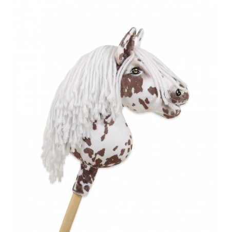 Kepphobune Premium - pruun leopard valge lakaga A4