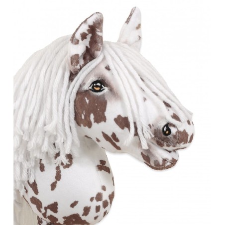 Kepphobune Premium - pruun leopard valge lakaga A4