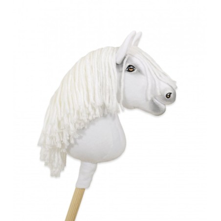 Kepphobune Premium - valge hobune valge lakaga A4