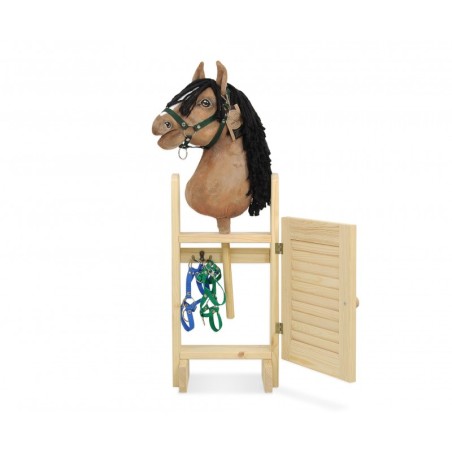 Üksik hobihobuse kepphobuse tall uksega