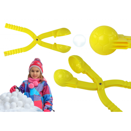 Lumepallide tegija, kollane, 7 cm